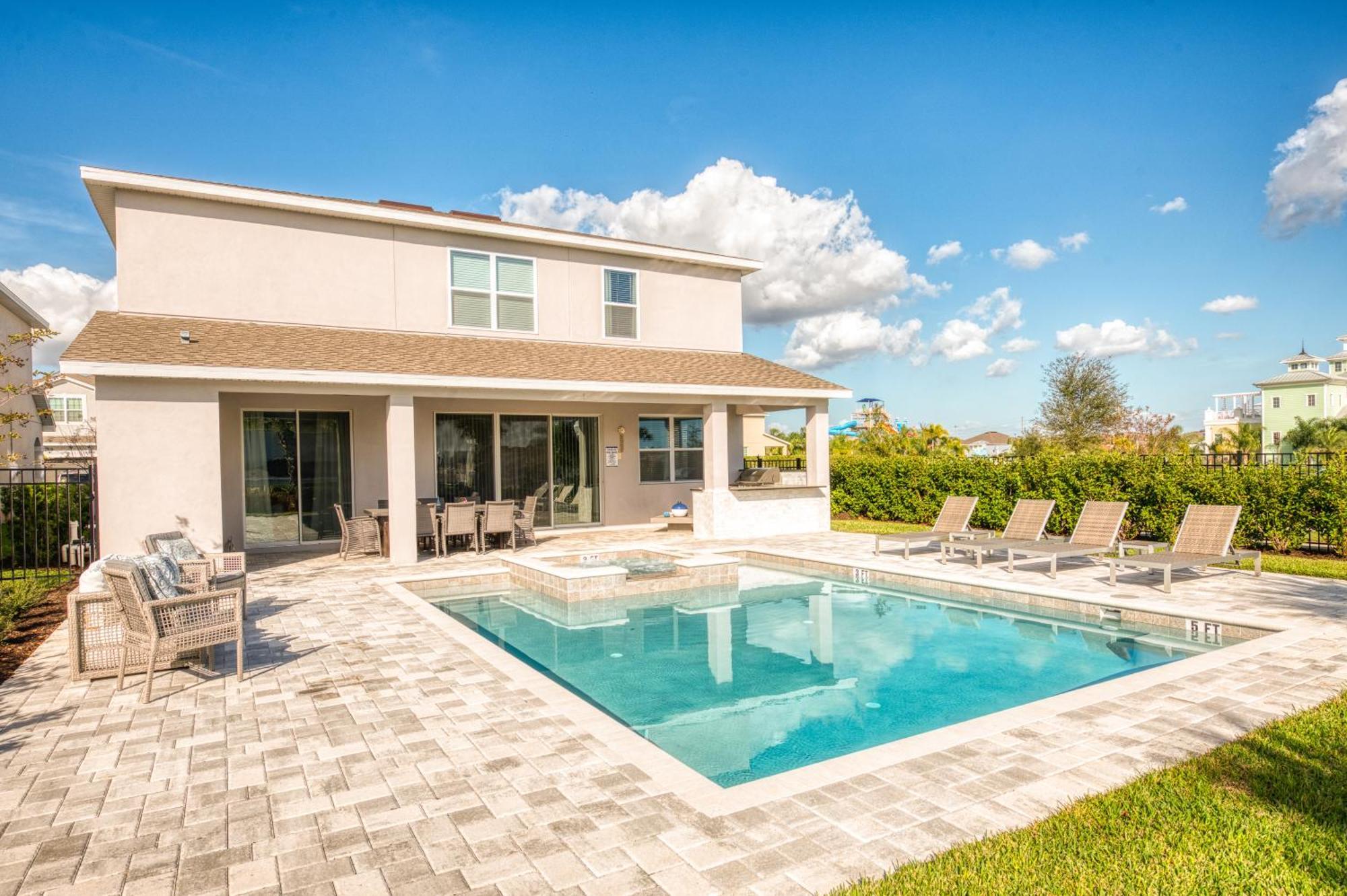 Beautiful Home Near Disney By Rentyl With Private Pool, Themed Rooms, Pool Table & Resort Amenities - 140B أورلاندو المظهر الخارجي الصورة